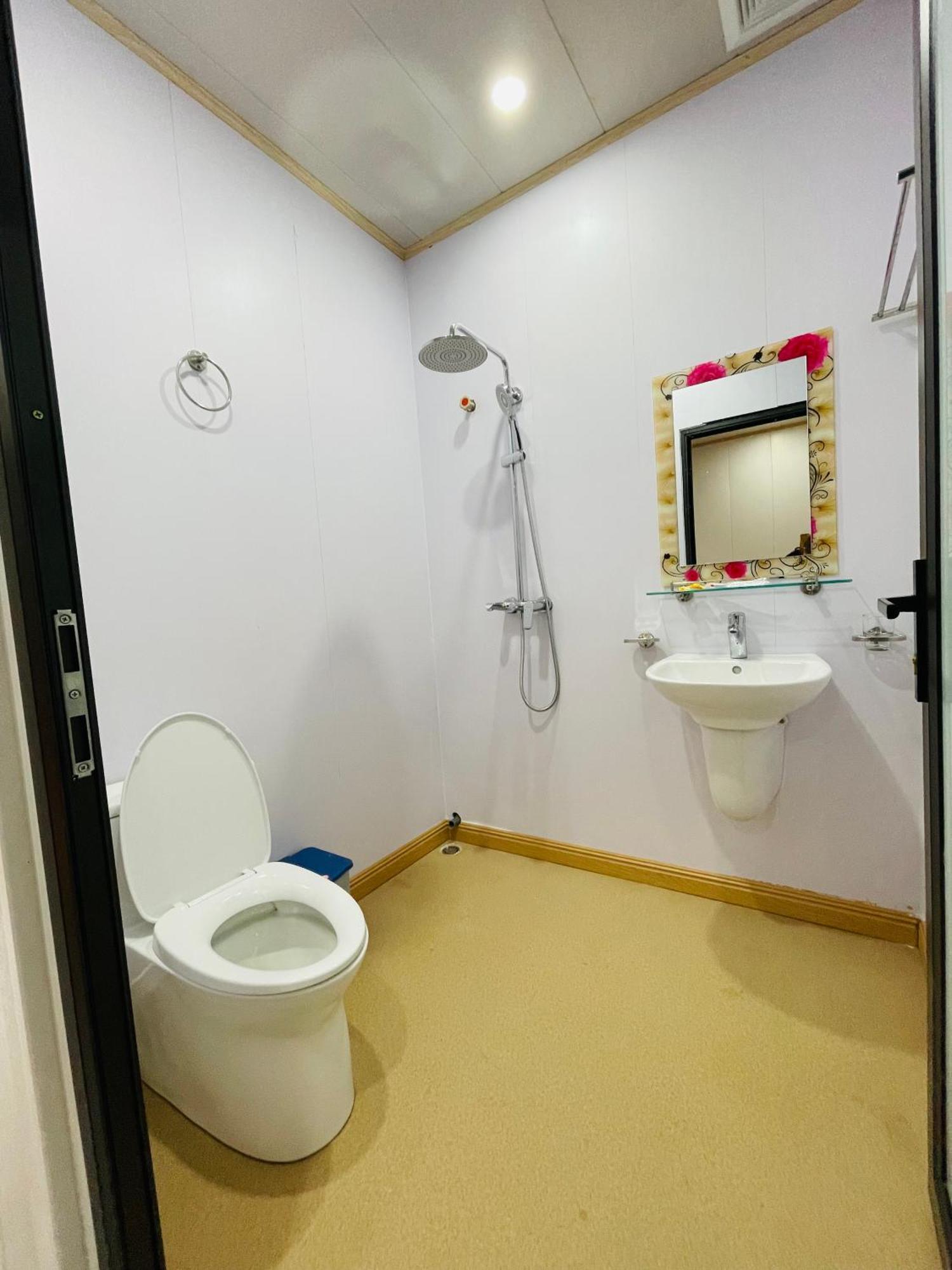 Homestay Hoa Ban Moc Chau Exteriör bild